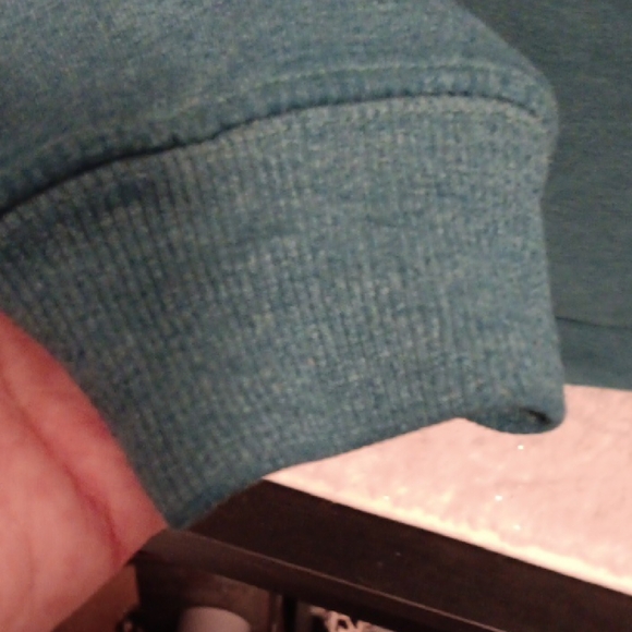 Terra & Sky Preloved Deep Teal Knit Top - Picture 4 of 5